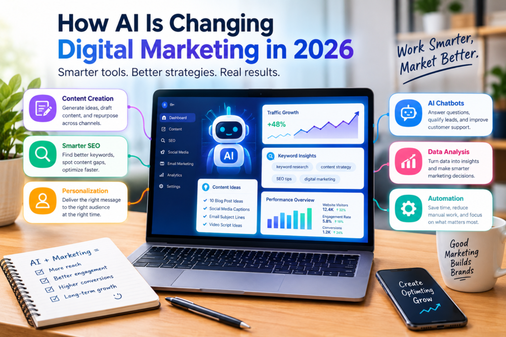 The current image has no alternative text. The file name is: AI-Powered-Digital-Marketing-Workspace.png